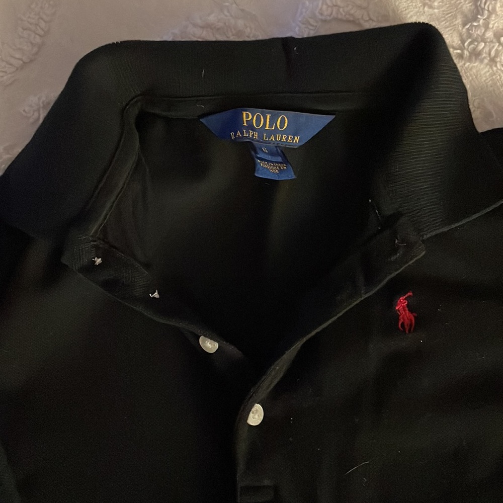Long sleeve polo dress - Picture 3 of 3